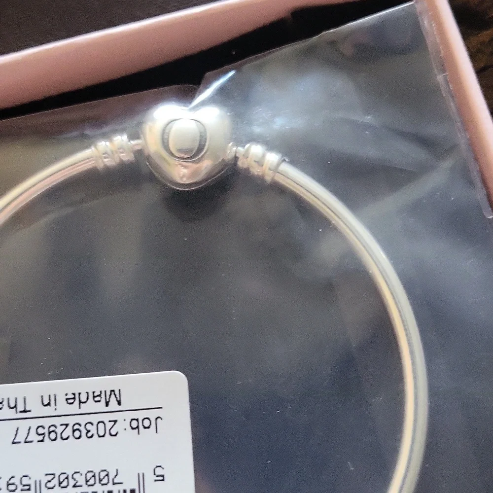 Pandora Silver Bracelet Heart Silver - Picture 4 of 7
